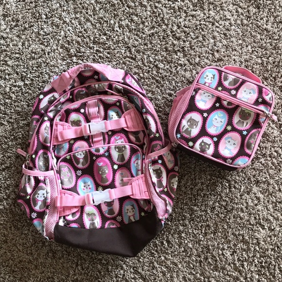 pottery barn cat backpack